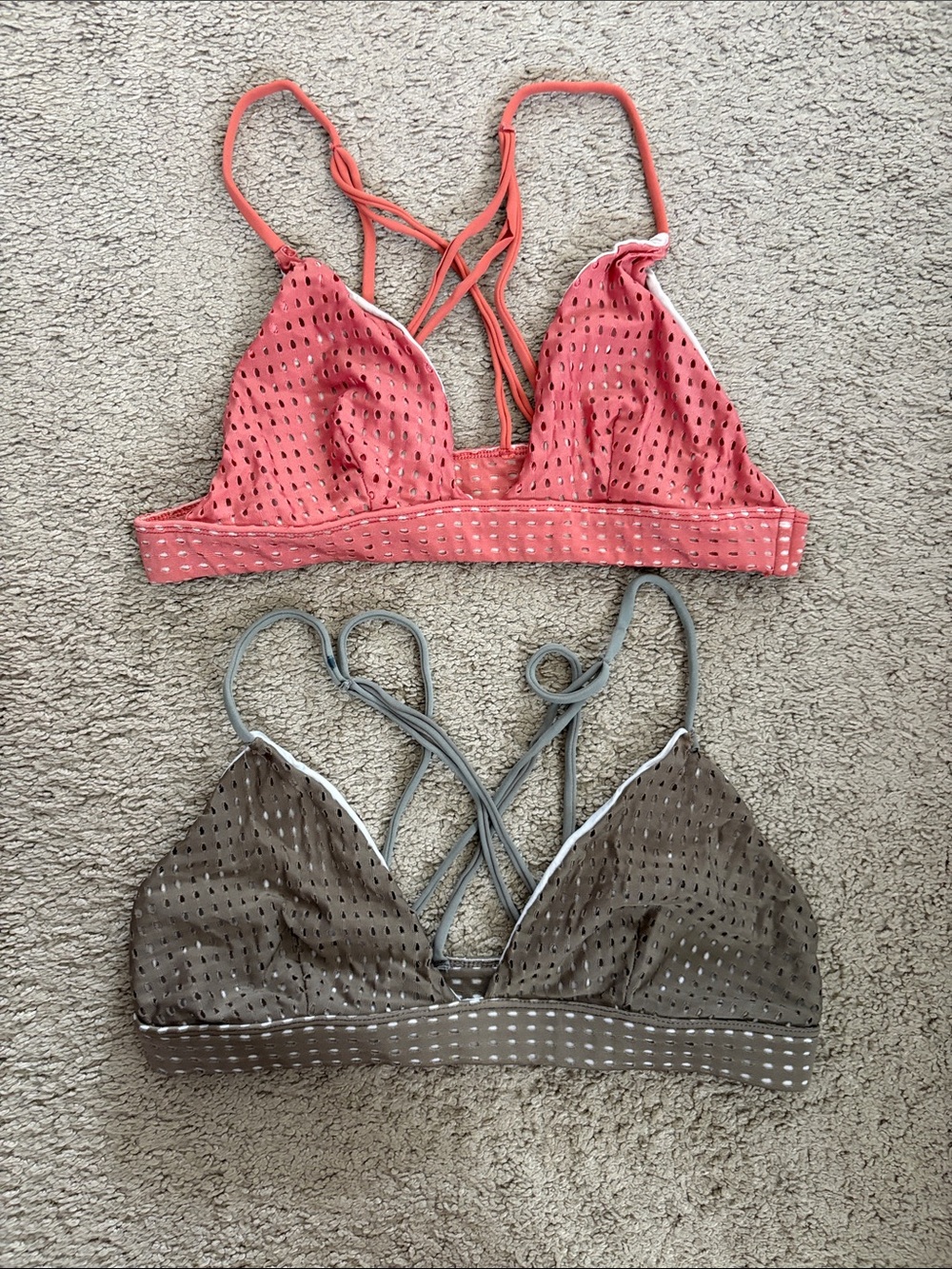 💛🧡Acacia Swimwear Basics M and L Mesh Awapui Tops🧡💛